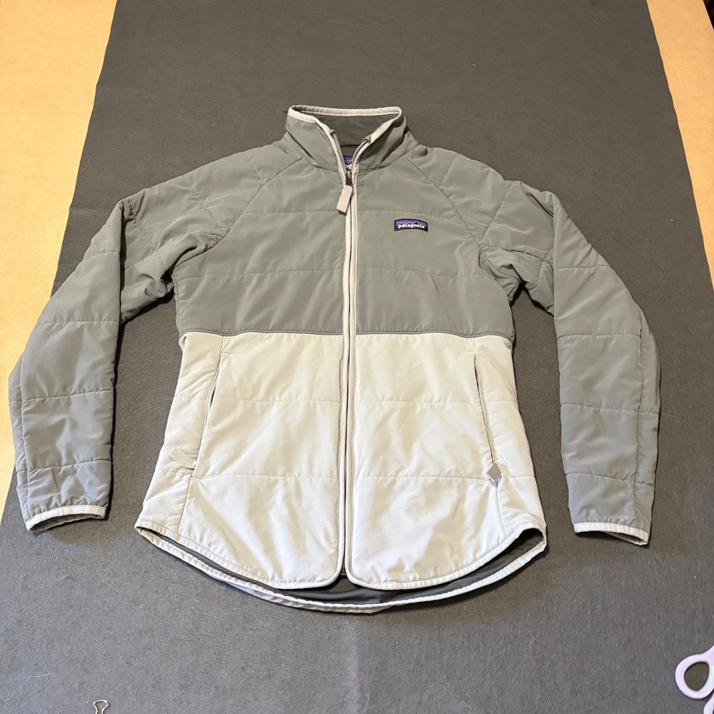 Patagonia Nano-Air Light Hybrid Jacket Womens Medium Grey Outdoor Winter Ski